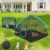 Tivray Outdoor Cat House with Tunnel
