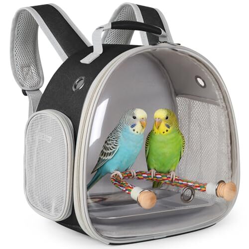 Travel Backpack Carrier For Small Birds