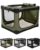 Collapsible Dog Crate for Medium and Large Dogs