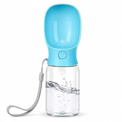 Dog Bowl with Integrated Water Bottle