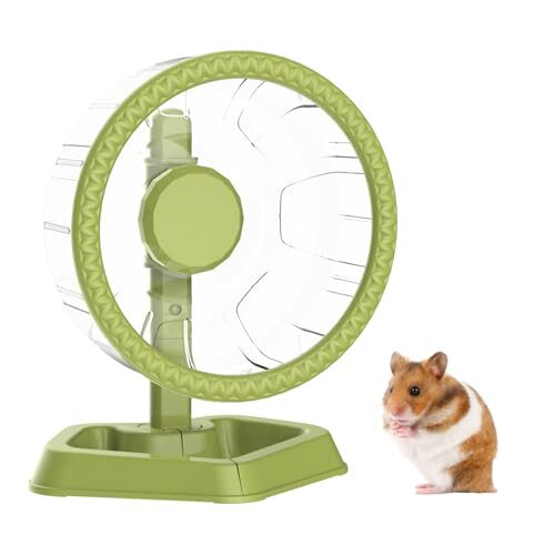 Quiet Hamster Wheel Small 16cm Green