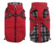 Red Reflective Dog Coat for Small Dogs