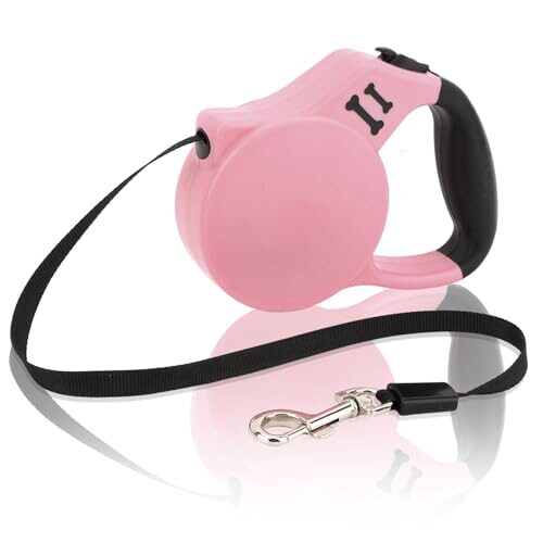Esitrormi Retractable Dog Lead for Small and Medium Dogs