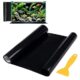 Black Aquarium Background Sticker for Fish Tanks