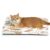 Petace Self Heating Cat Bed for Cats, Brown