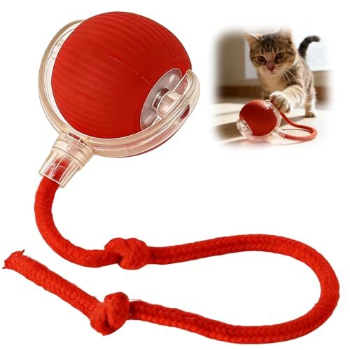 Automatic Rolling Ball Toy for Cats and Dogs