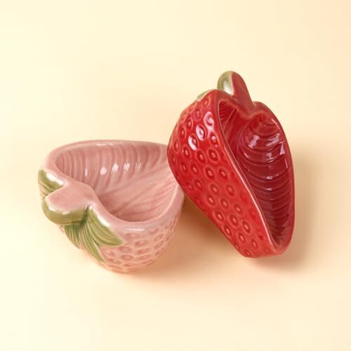 Kelivi Ceramic Hamster Bowls Pack Of 2