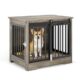 Wooden Dog Crate for Small to Medium Dogs