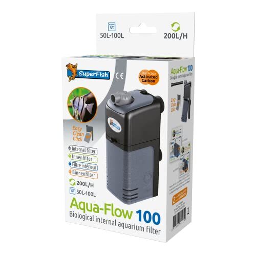 Superfish Aqua Flow 100 Aquarium Internal Filter