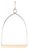 Trixie Wooden Bow Swing 15 × 27 cm for Birds