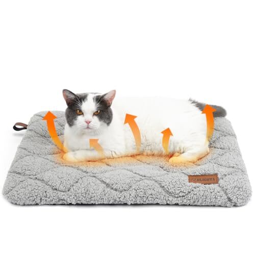 Uligota Self Warming Cat Bed with Removable Cover