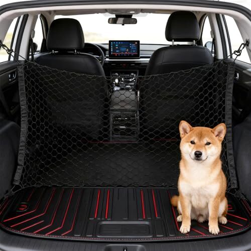 Guittly Dog Safety Gate for Back Seat