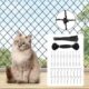 Uraqt Balcony Safety Net for Cats with Fixings