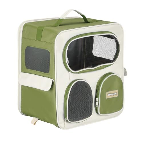 Sourcing Map Dog Backpack Carrier Green
