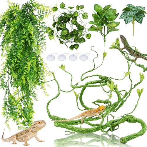 Quozuo Flexible Terrarium Vines for Reptiles