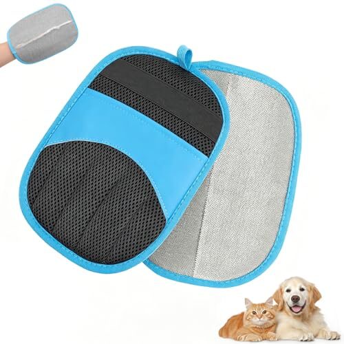 Vibe2Go Pet Hair Removal Gloves for Dogs and Cats