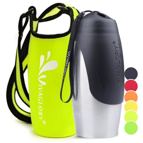 Vivaglory Dog Water Bottle with Holder for Travel