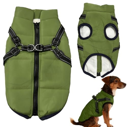 Reflective Dog Coat for Medium Large Dogs