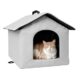 Outdoor Cat Cave With Removable Mat And Thermal Pad