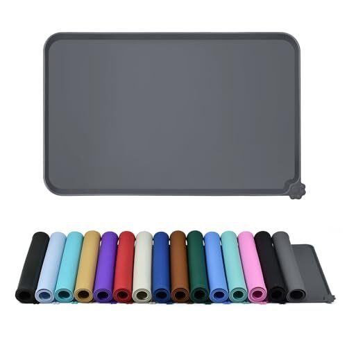 Reopet Silicone Pet Feeding Mat for Dogs and Cats