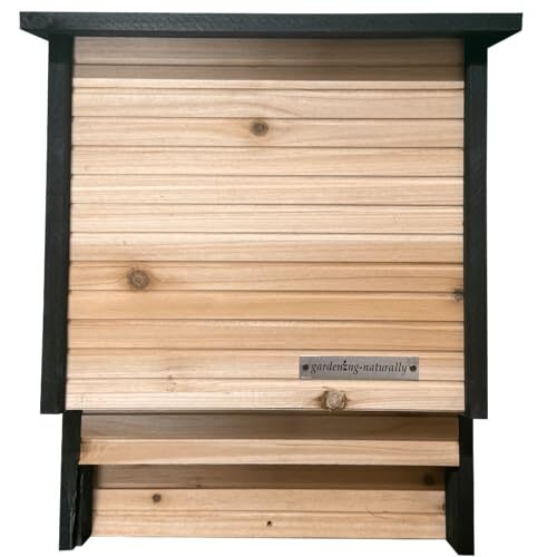 Wooden Bat Box For Garden Trees And Walls