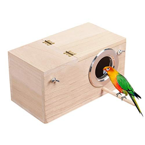 Inscrip Wooden Parakeet Nesting Box