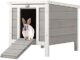 Bunny Business Wooden Hide House for Rabbits and Guinea Pigs