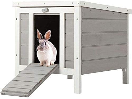 Bunny Business Wooden Hide House for Rabbits and Guinea Pigs