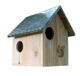 Selections Wooden Squirrel Nest Box With Metal Roof