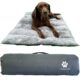 A Woof Life Outdoor Dog Bed for Large Dogs