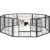 Yaheetech 8 Panel Dog Playpen Indoor Outdoor