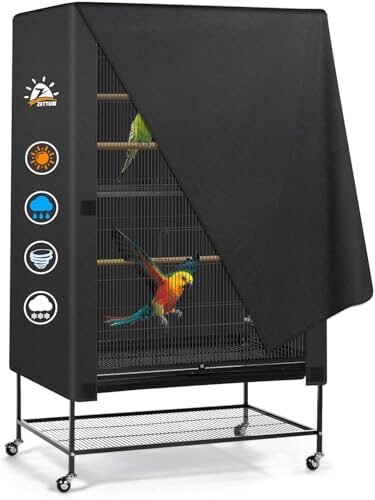 Zettum Blackout Bird Cage Cover Universal Fit