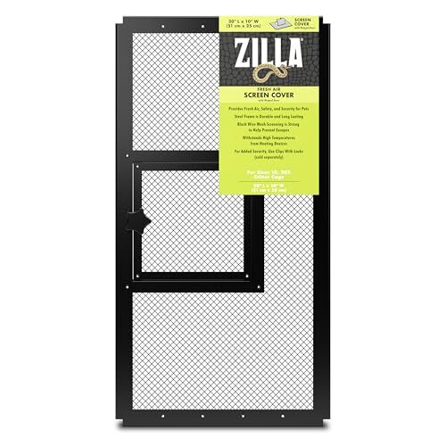 Zilla Hinged Reptile Terrarium Screen Cover